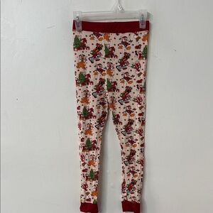 Disney Red and Green Kids Pajama Bottoms